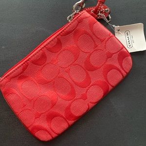 Coach wristlet
